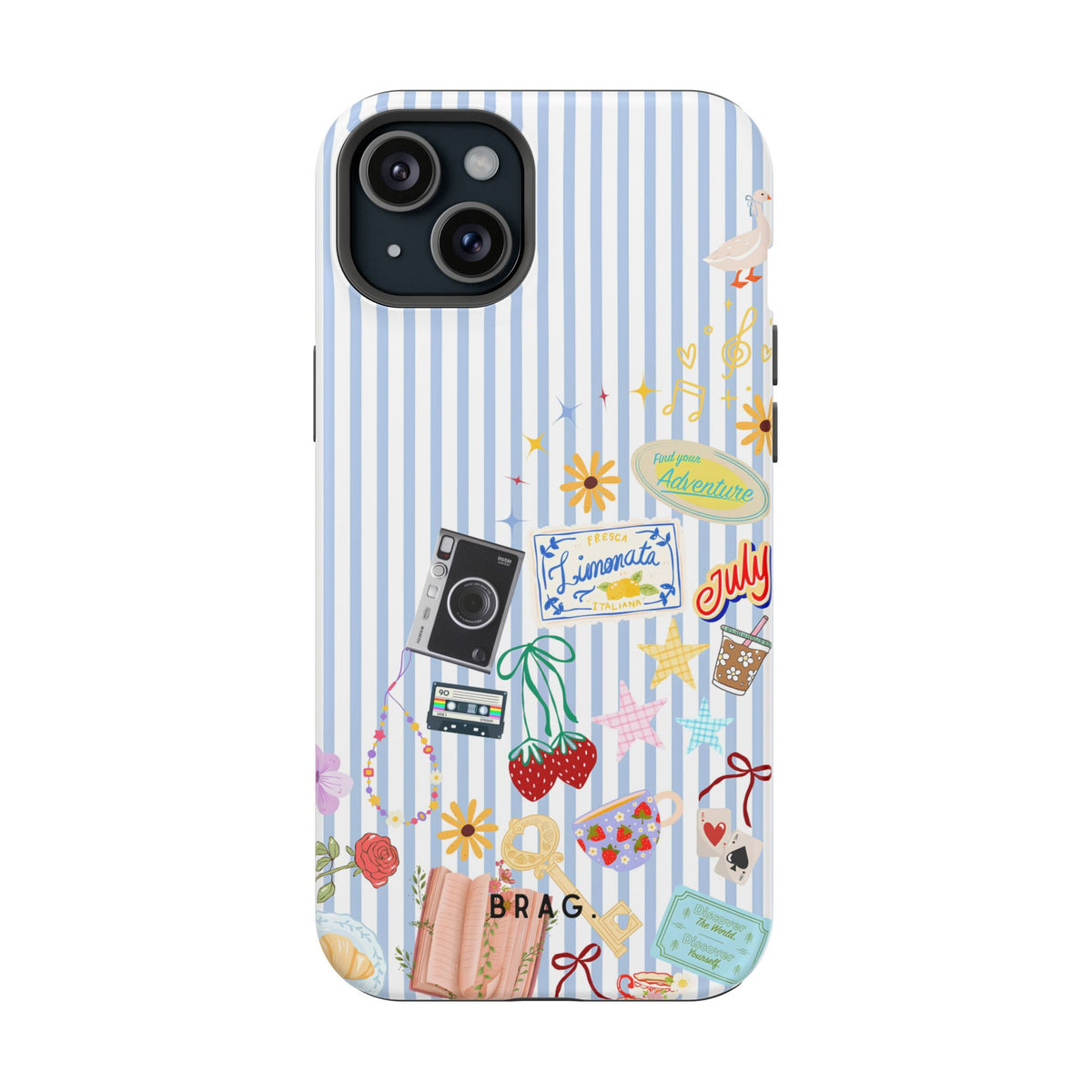 Travel Girl Magnetic Impact-Resistant Phone Case
