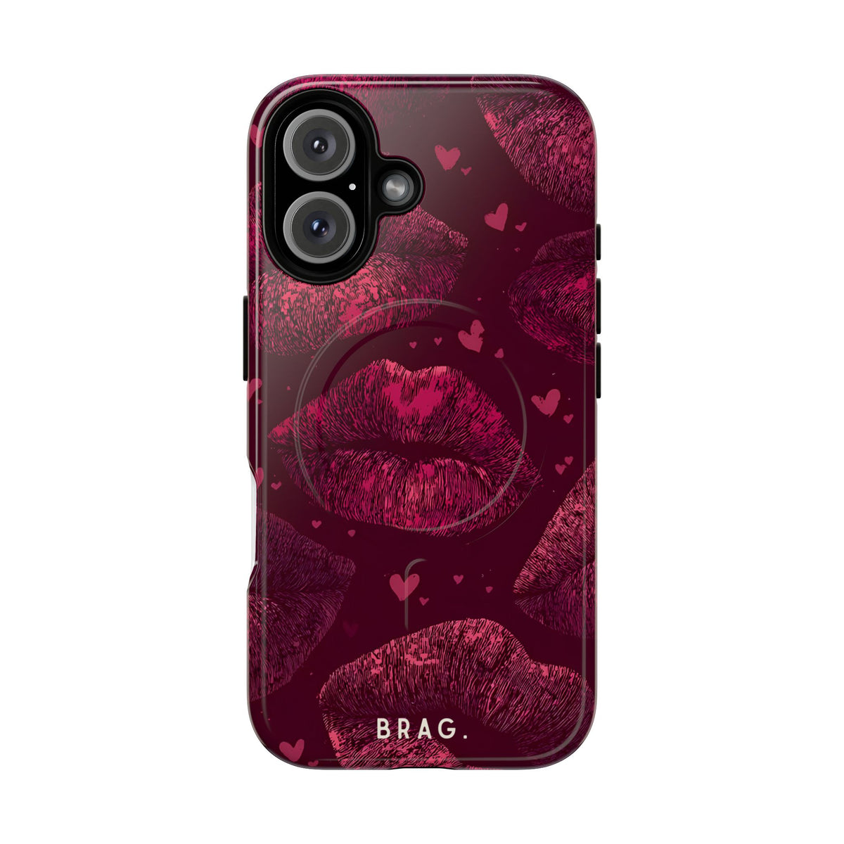 Kiss & Tell MagSafe Tough Phone Case — Magnetic Protective Cover