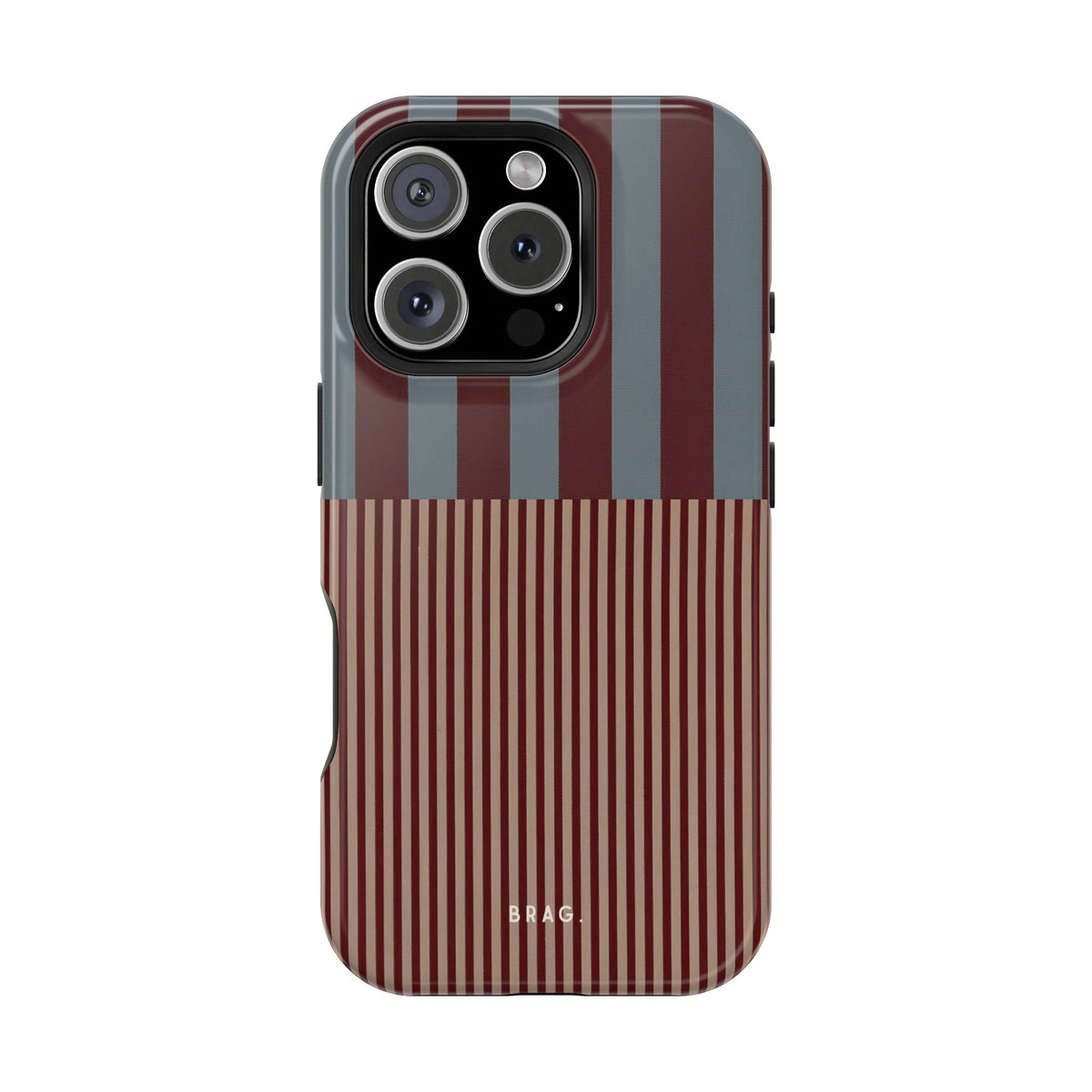 Candy Stripe Magnetic Impact-Resistant Phone Case