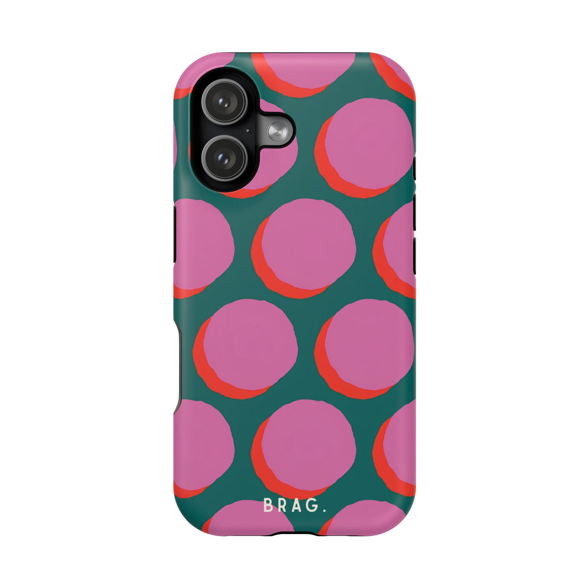 Pink Moon Magnetic Impact-Resistant Phone Case