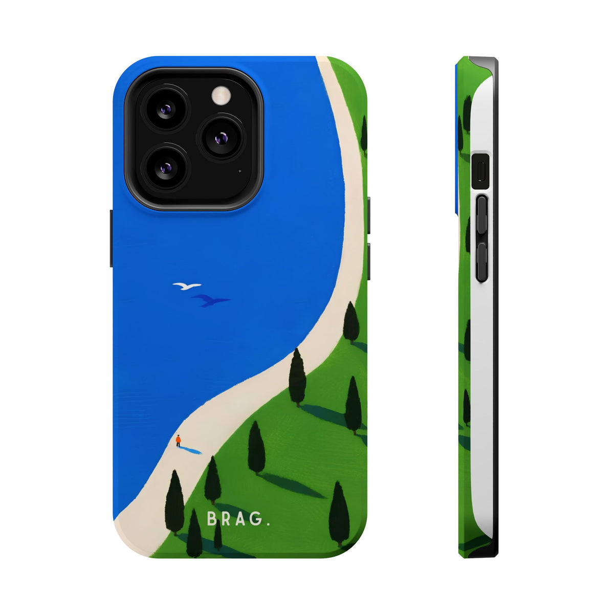 Blue Escape Magnetic Impact-Resistant Phone Case