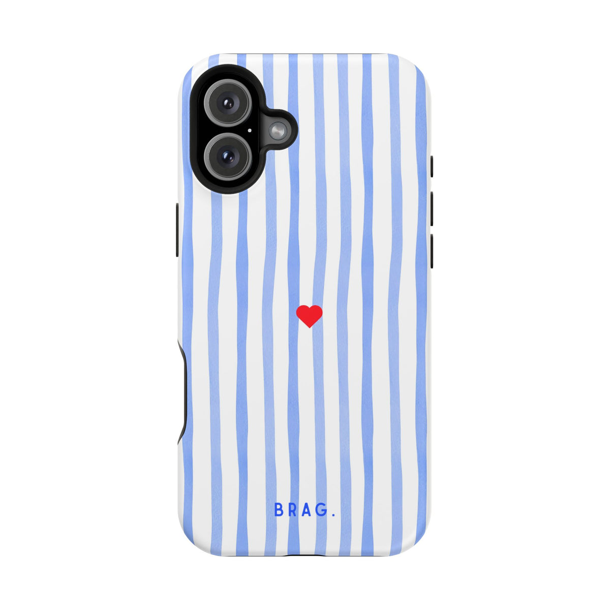 Blue Heart Magnetic Impact-Resistant Phone Case