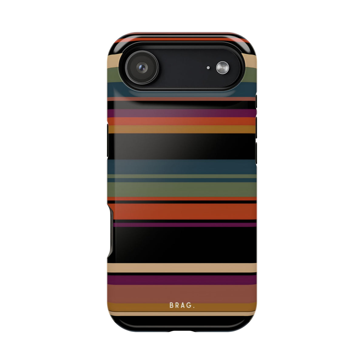 Market Stripe Magnetic Impact-Resistant Phone Case