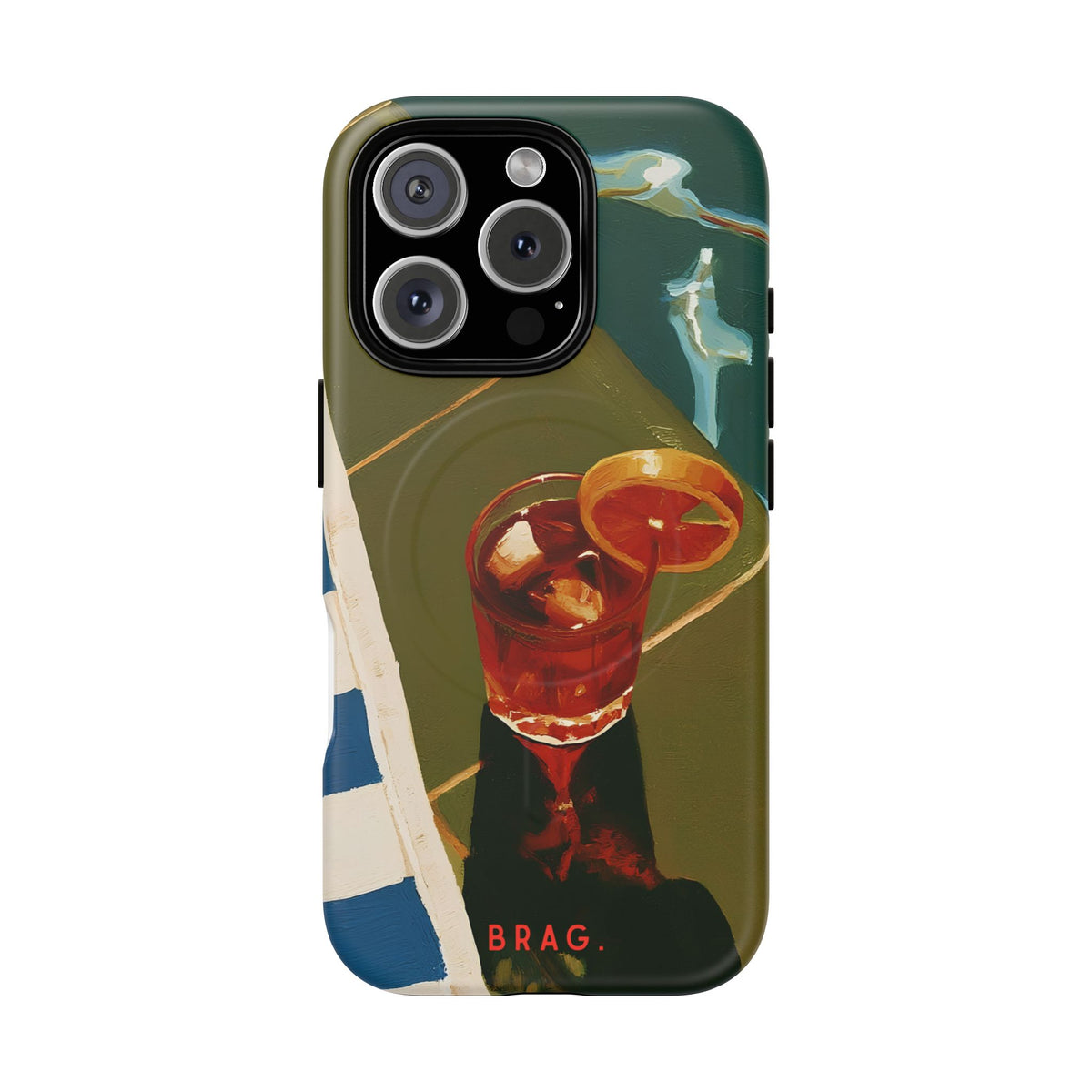 Aperol Hour MagSafe Tough Phone Case — Magnetic Protective Cover
