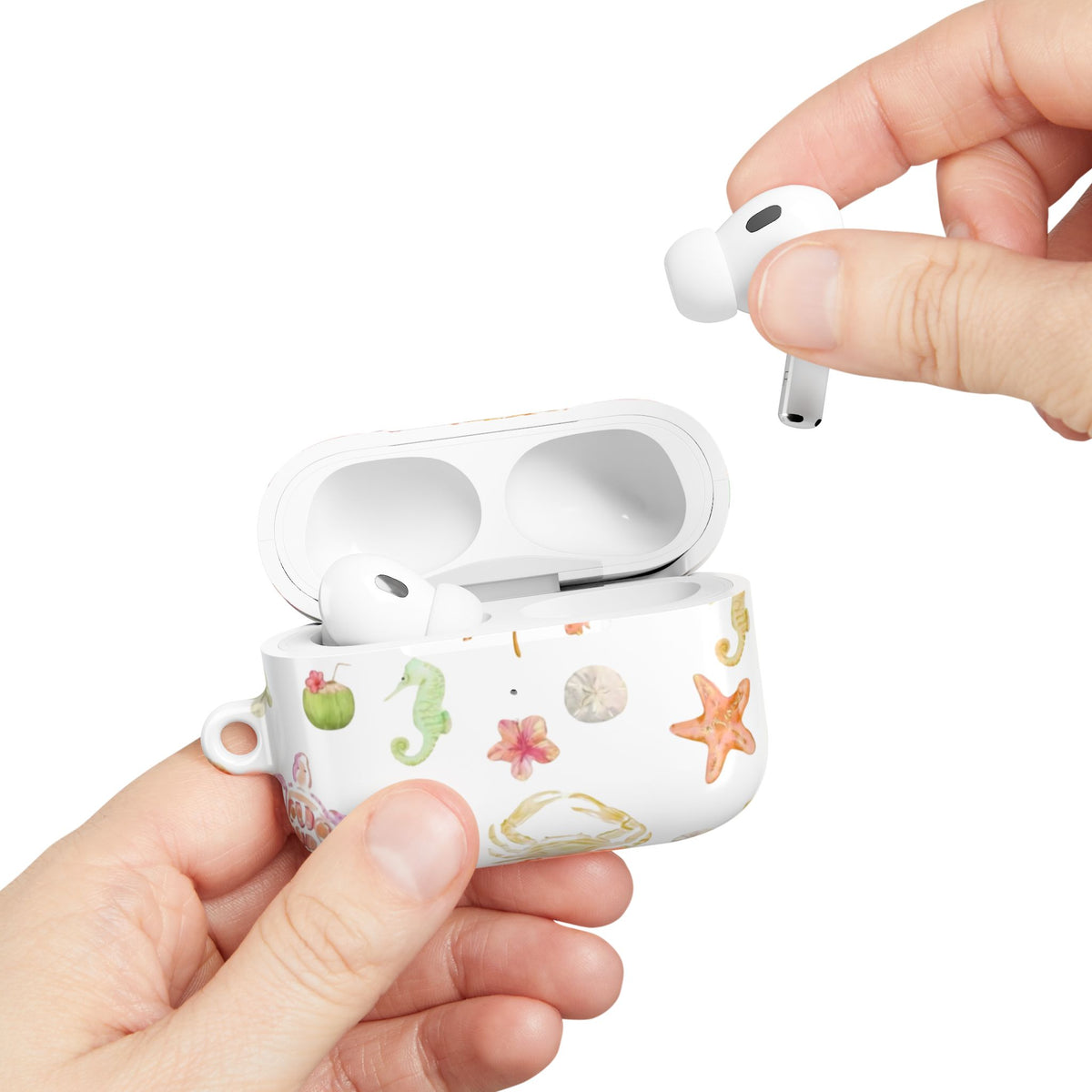 At The Beach AirPod Case – Slim Protective Charging Case