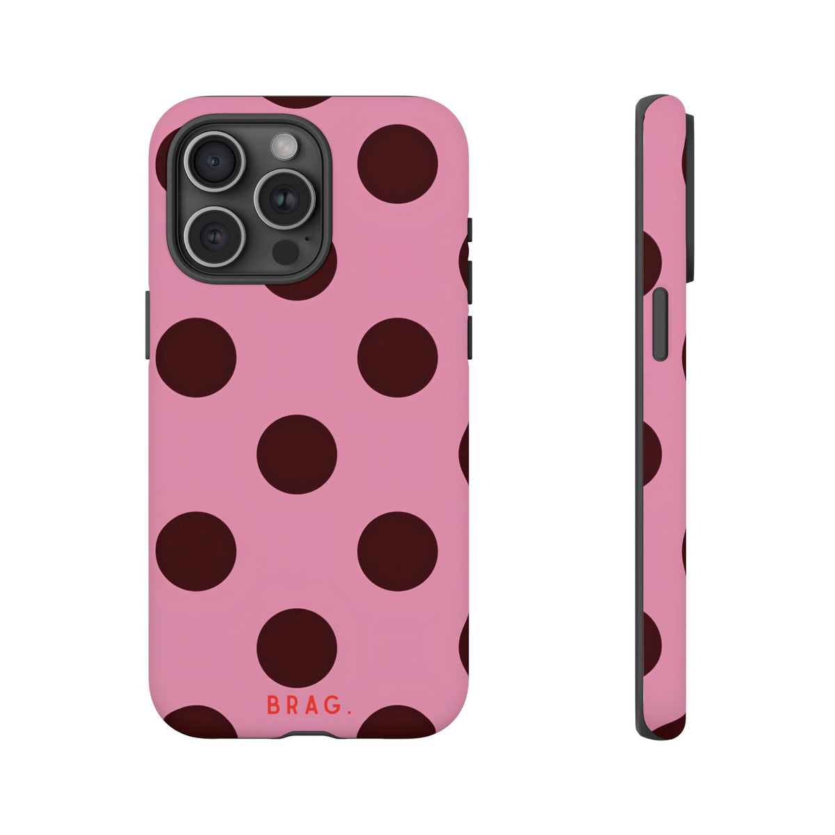 Candy Dot Tough Phone Case – Shockproof Protective iPhone Cover