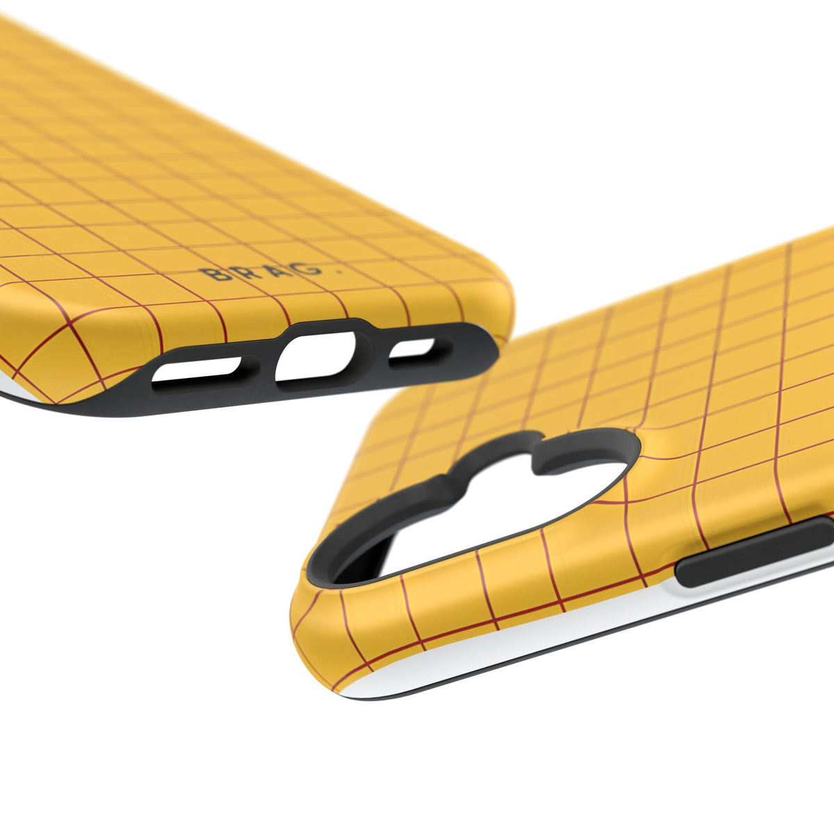 Cheese Grid Magnetic Impact-Resistant Phone Case
