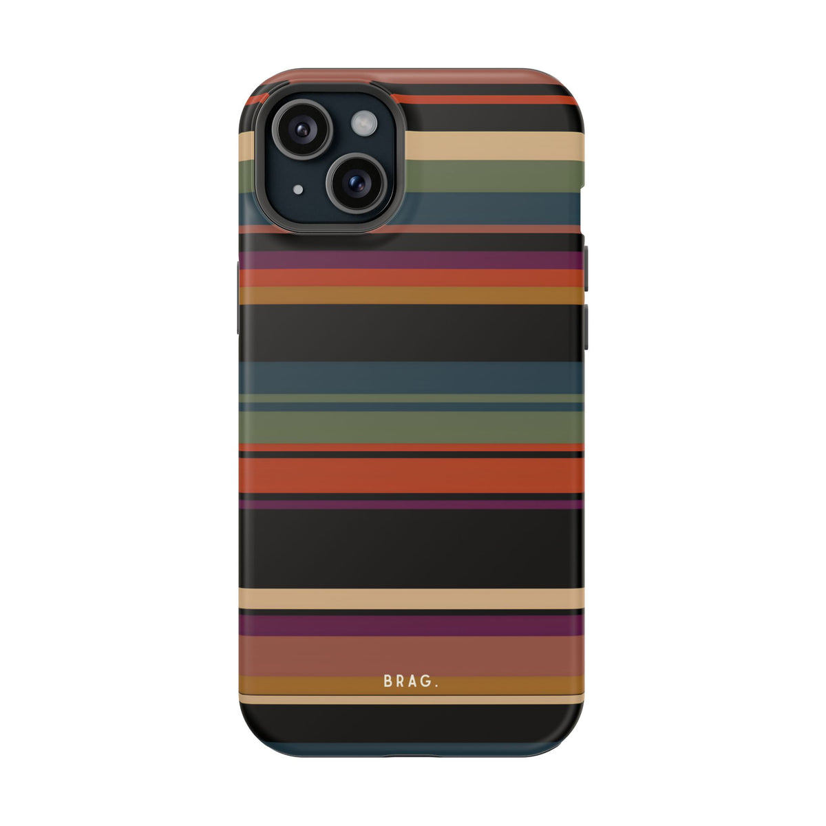 Market Stripe Magnetic Impact-Resistant Phone Case