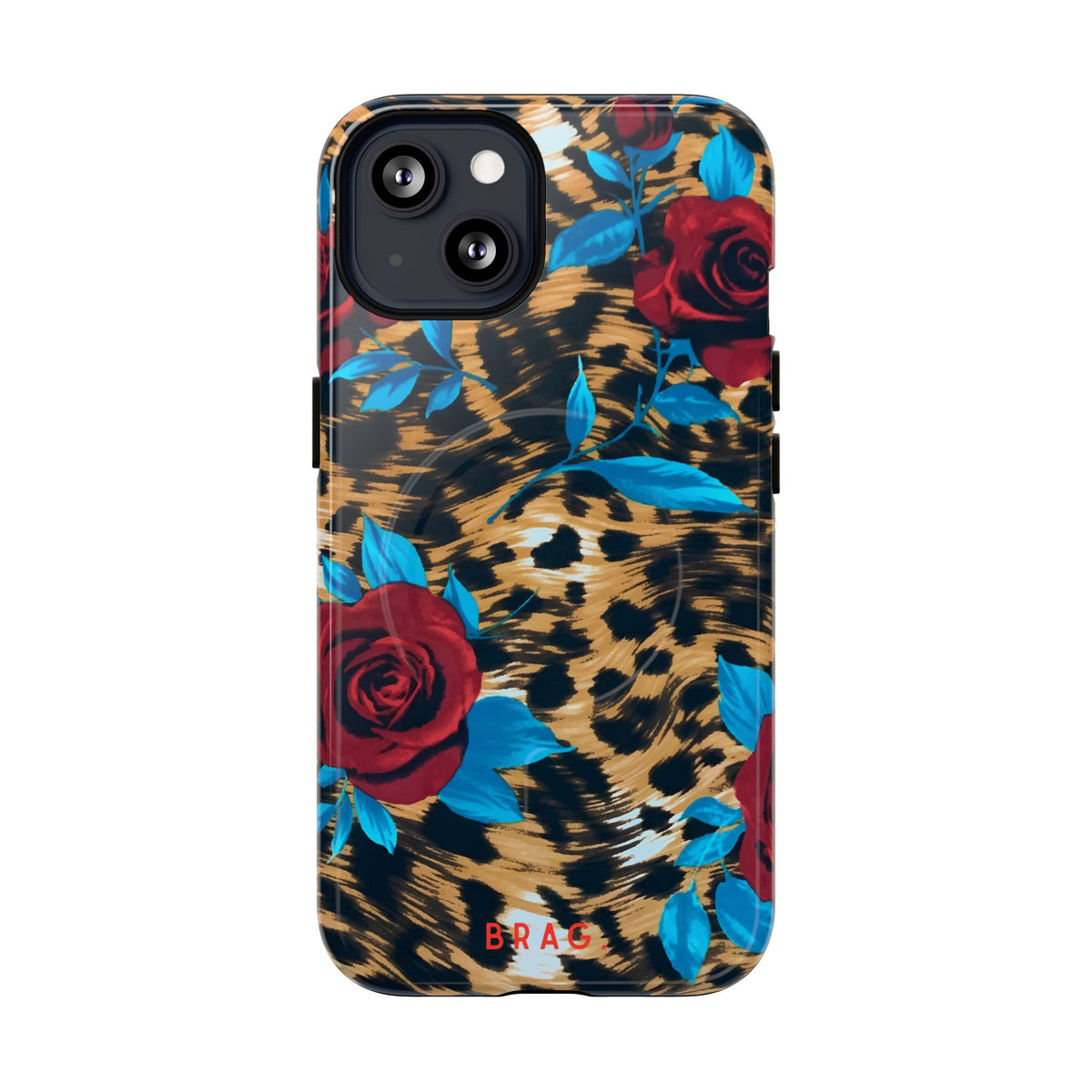 Wild Rose MagSafe Tough Phone Case — Magnetic Protective Cover
