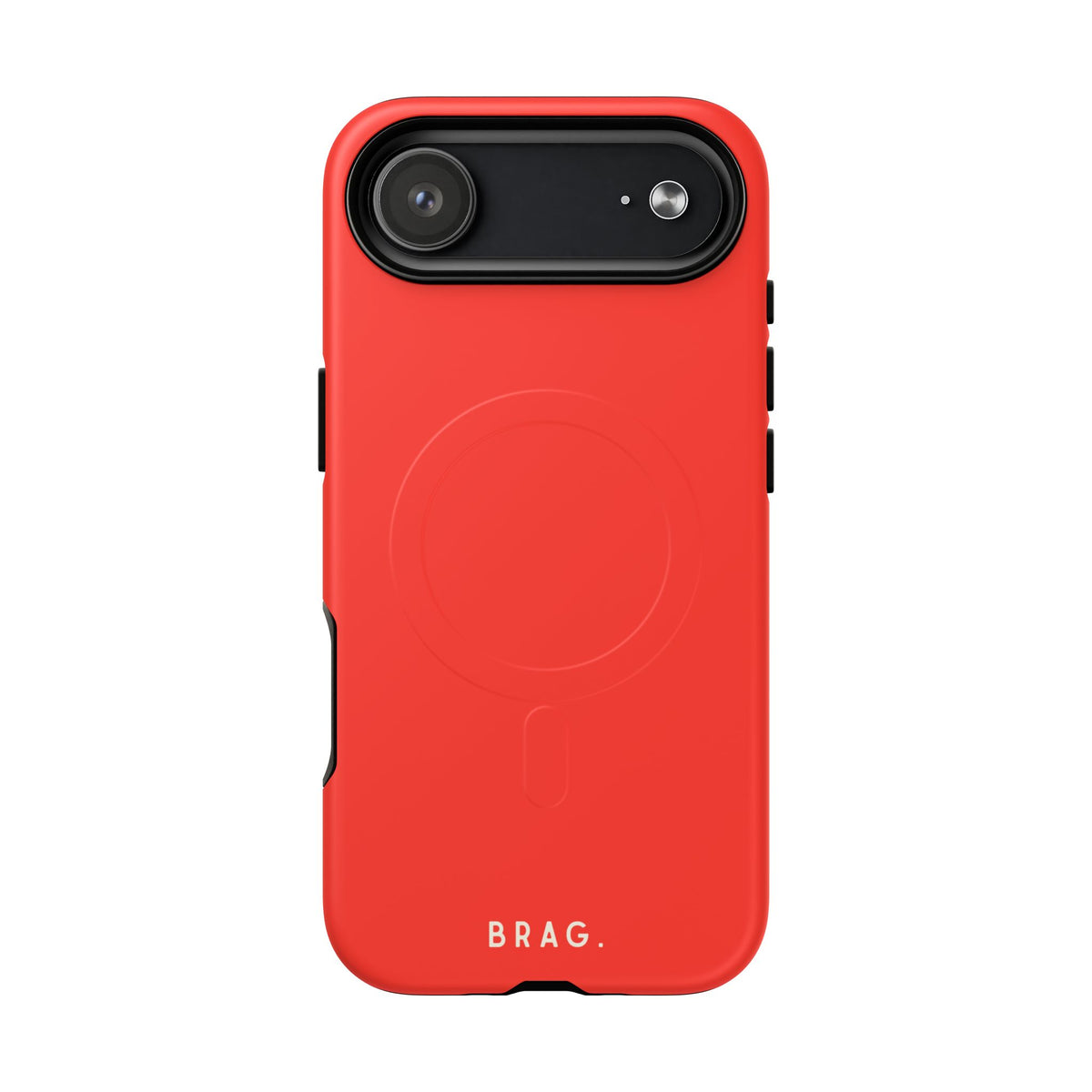Brag Red MagSafe Tough Phone Case — Magnetic Protective Cover