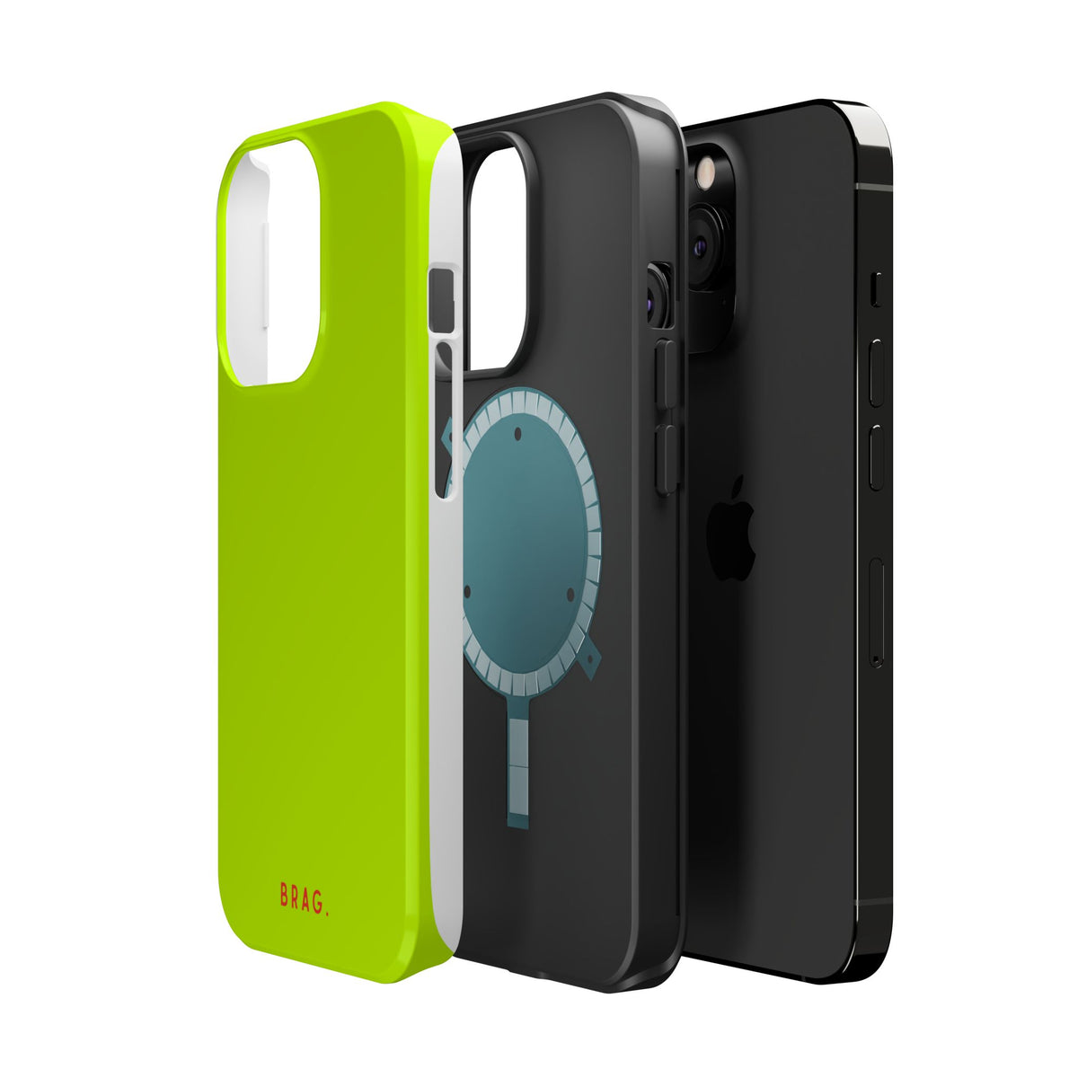 Brag Neon Magnetic Impact-Resistant Phone Case