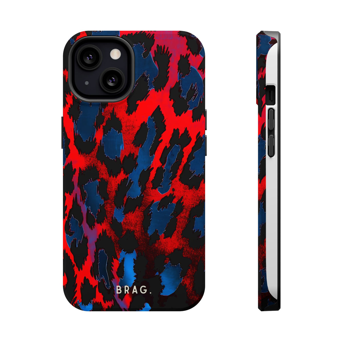 Blue Heat Magnetic Impact-Resistant Phone Case