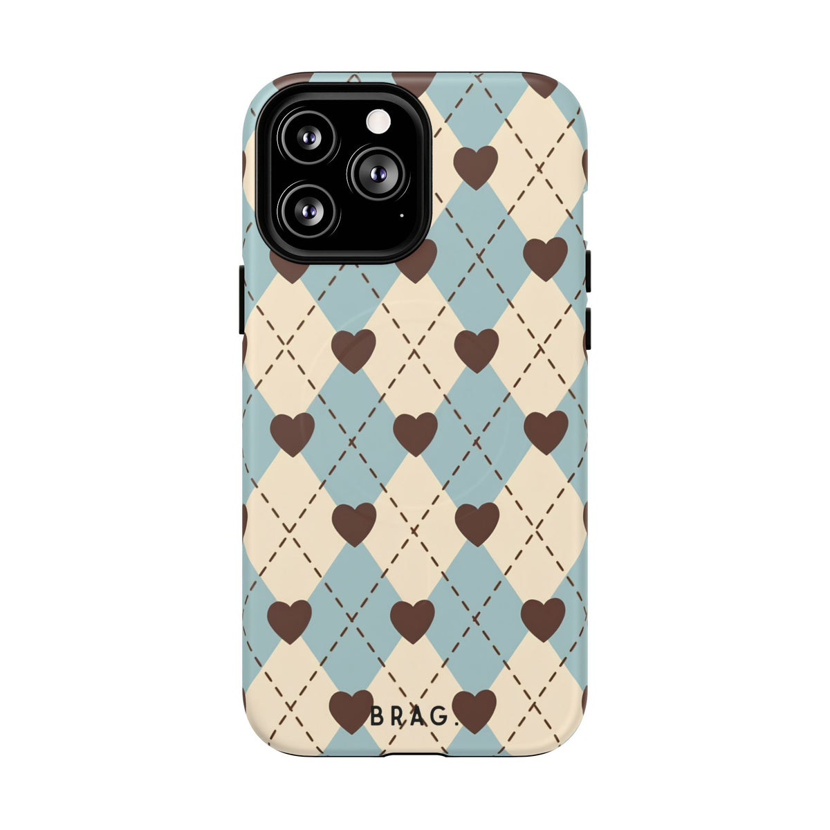 Sweetheart Plaid MagSafe Tough Phone Case — Magnetic Protective Cover
