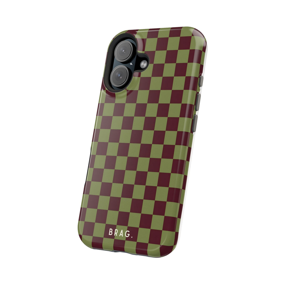 Lucky Check Magnetic Impact-Resistant Phone Case