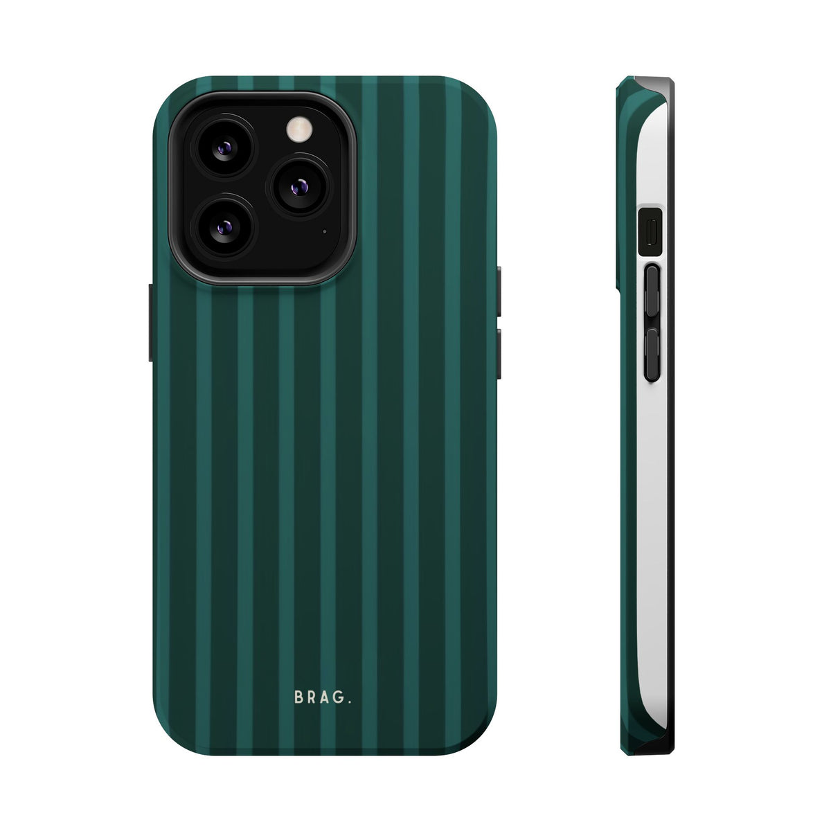 Forest Stripe Magnetic Impact-Resistant Phone Case