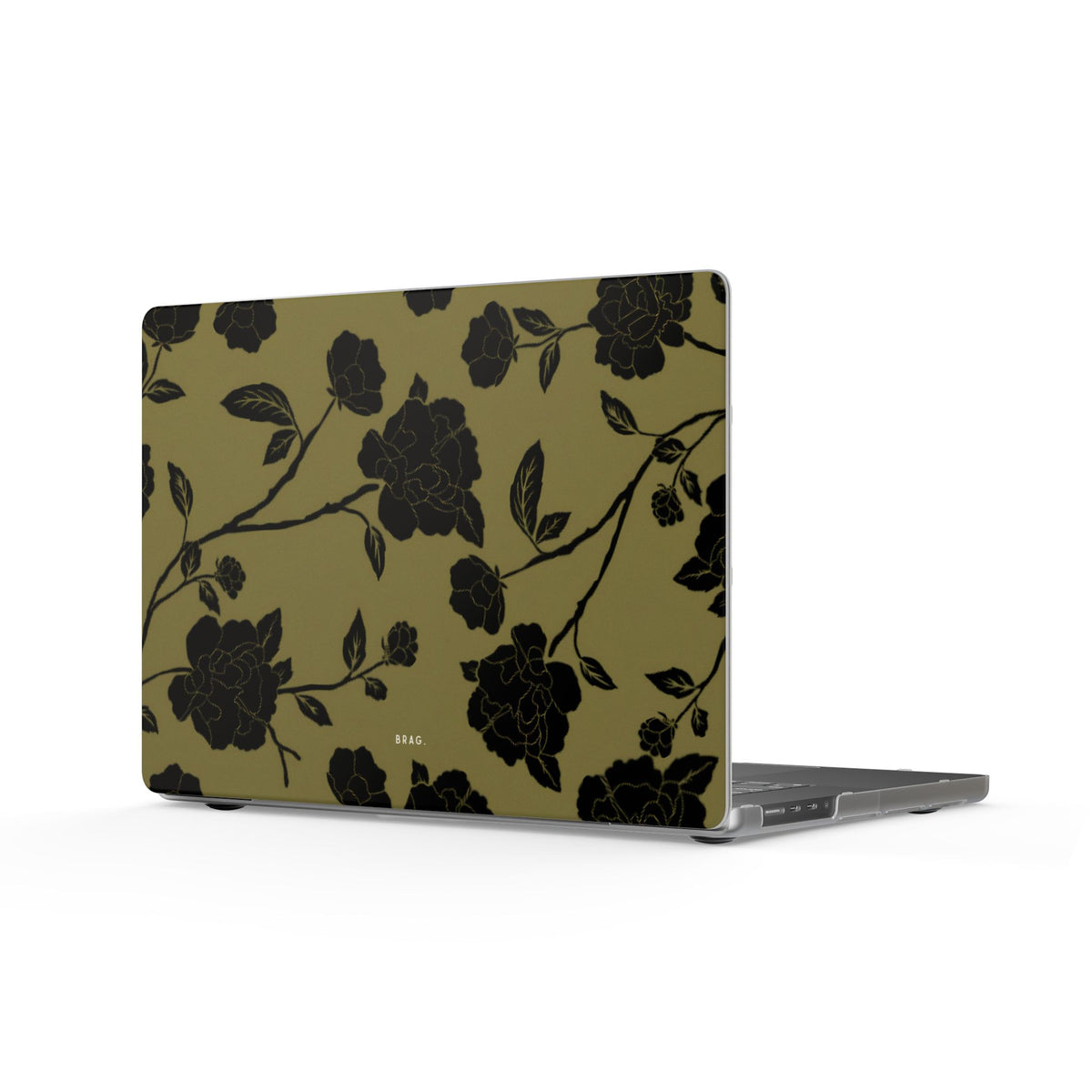 Olive Garden Matte MacBook Case — Slim Protective Laptop Cover