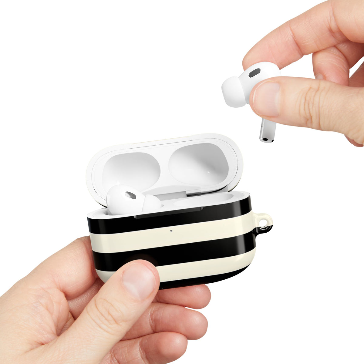 High Black AirPod Case – Slim Protective Charging Case