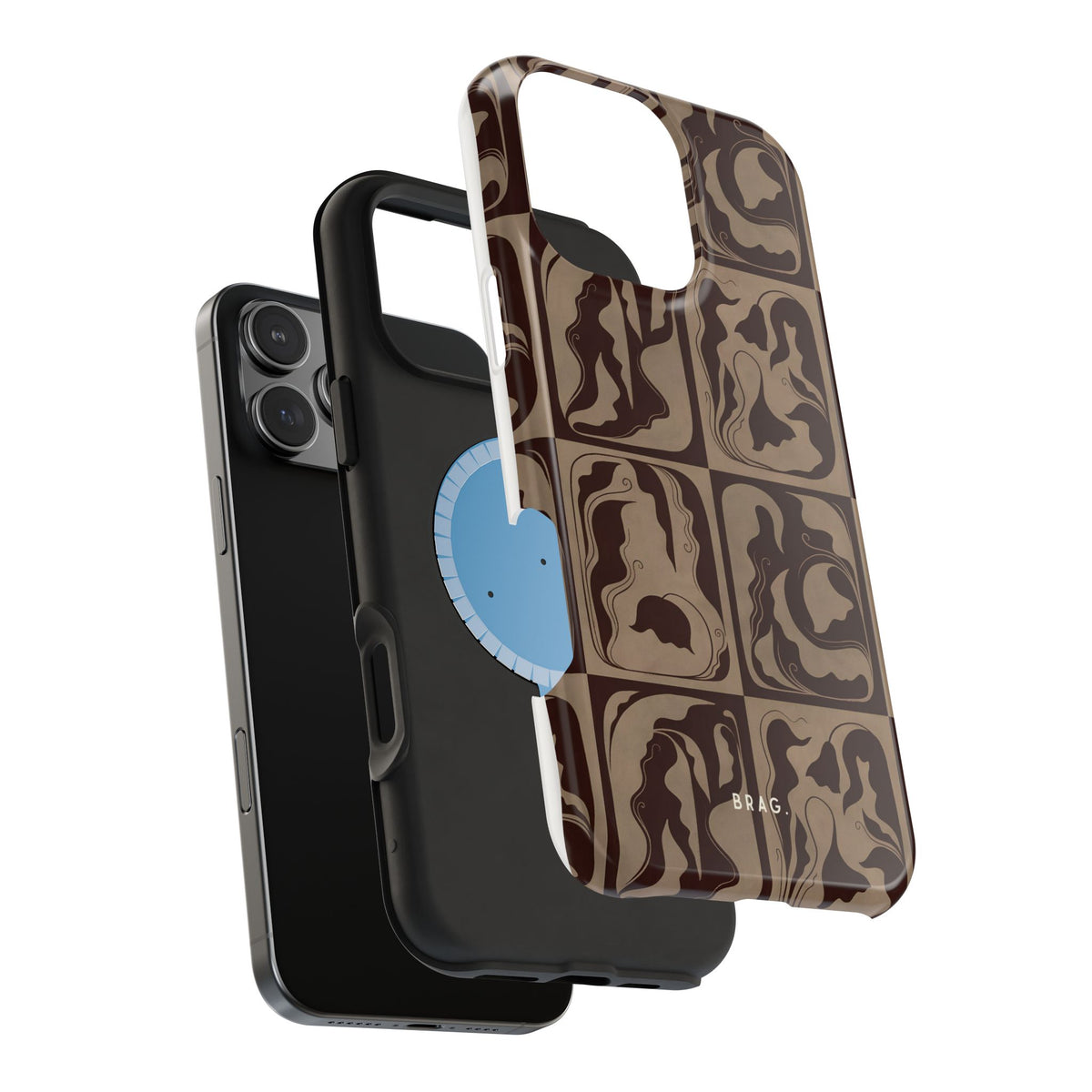 Ornate Tile Magnetic Impact-Resistant Phone Case