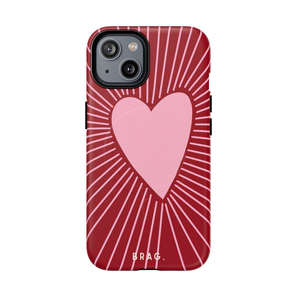 Heart Rush MagSafe Tough Phone Case — Magnetic Protective Cover
