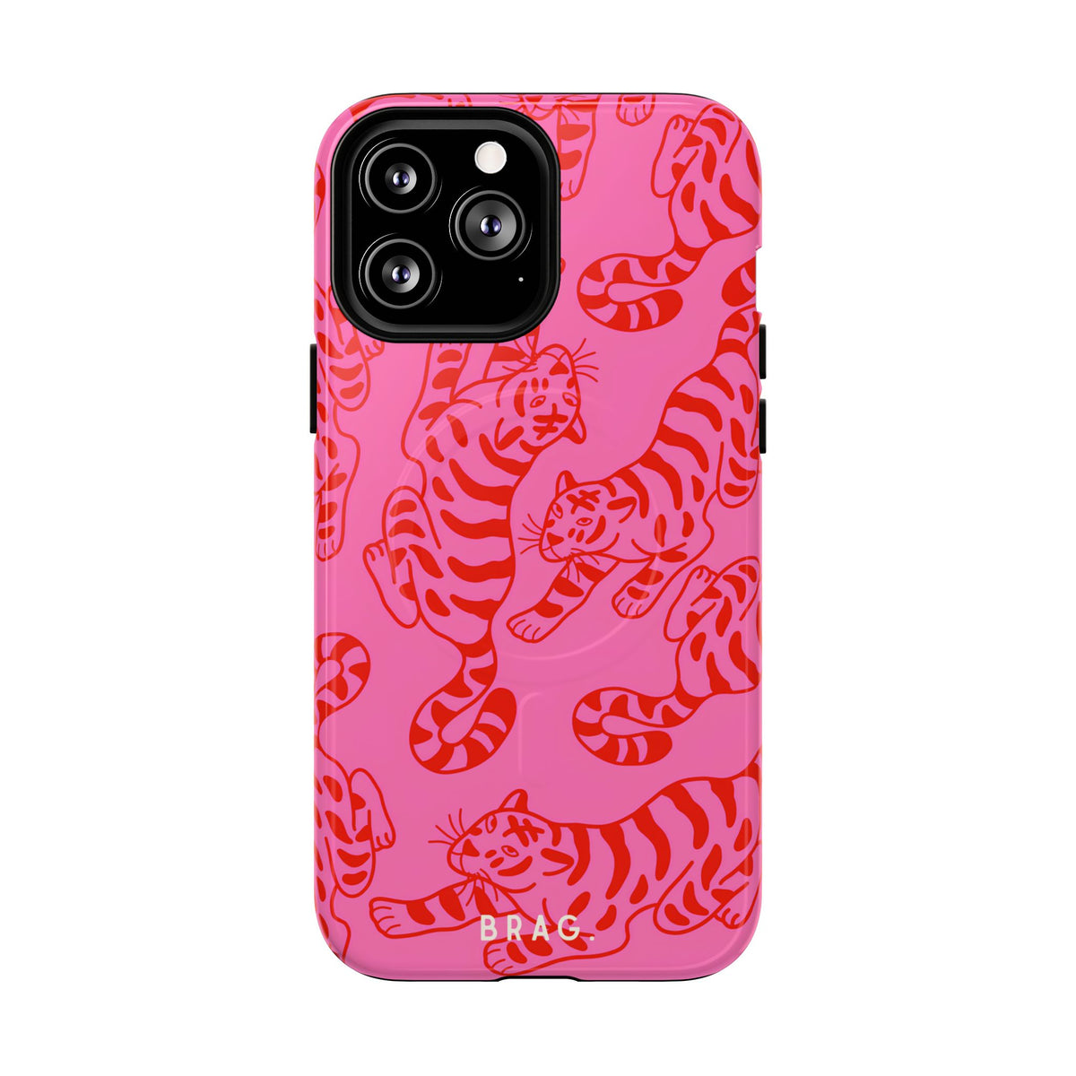 Tiger Lily MagSafe Tough Phone Case — Magnetic Protective Cover