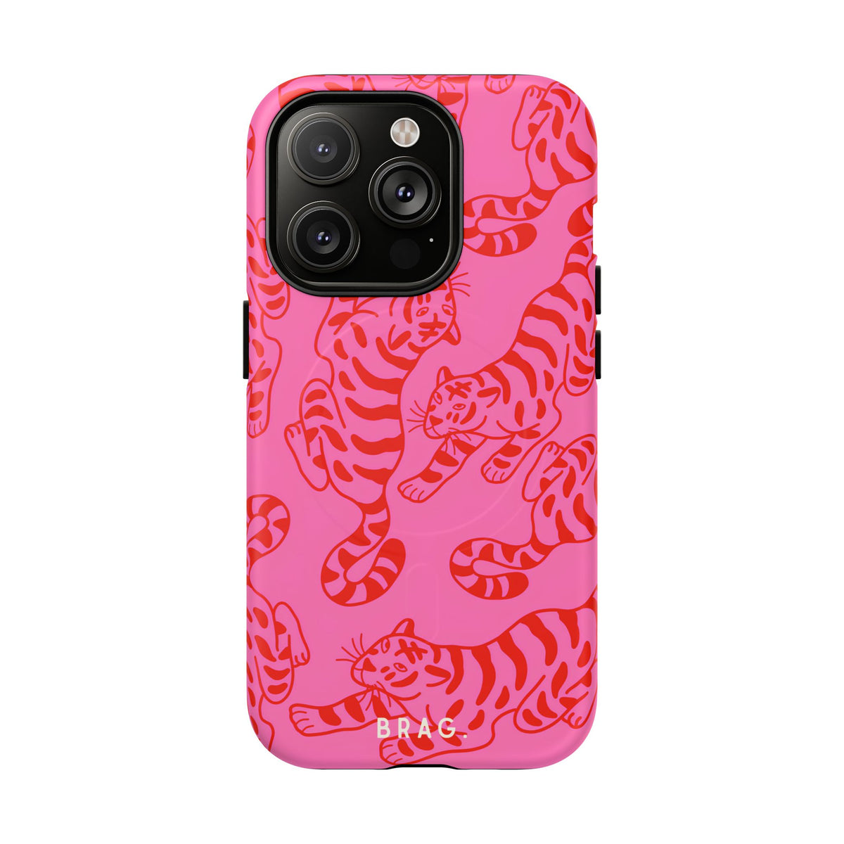 Tiger Lily MagSafe Tough Phone Case — Magnetic Protective Cover