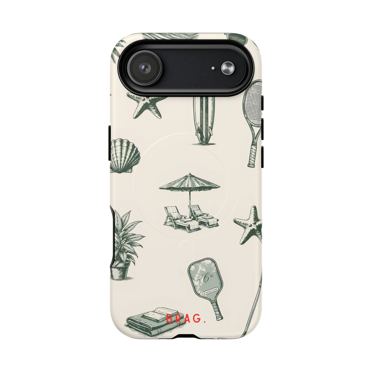 Beach Club MagSafe Tough Phone Case — Magnetic Protective Cover