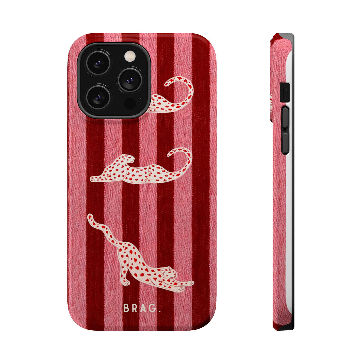 Pink Safari Magnetic Impact-Resistant Phone Case