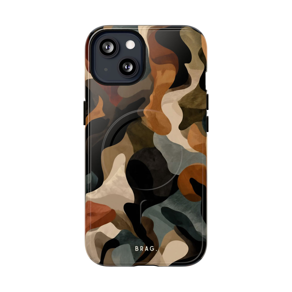 Desert Camo MagSafe Tough Phone Case — Magnetic Protective Cover