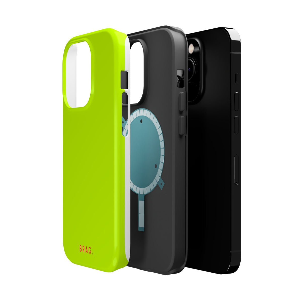 Brag Neon Magnetic Impact-Resistant Phone Case