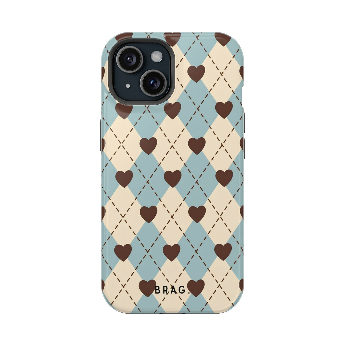 Sweetheart Plaid Magnetic Impact-Resistant Phone Case