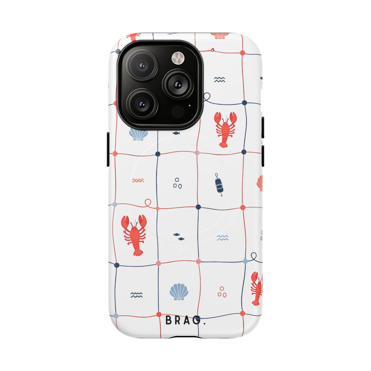 Lobster Cafe MagSafe Tough Phone Case — Magnetic Protective Cover