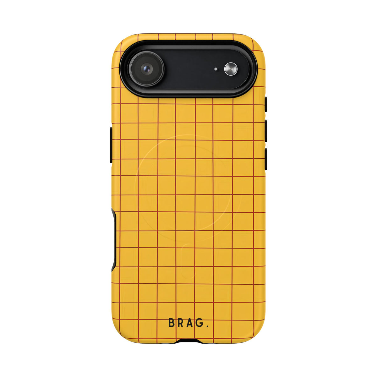 Cheese Grid MagSafe Tough Phone Case — Magnetic Protective Cover