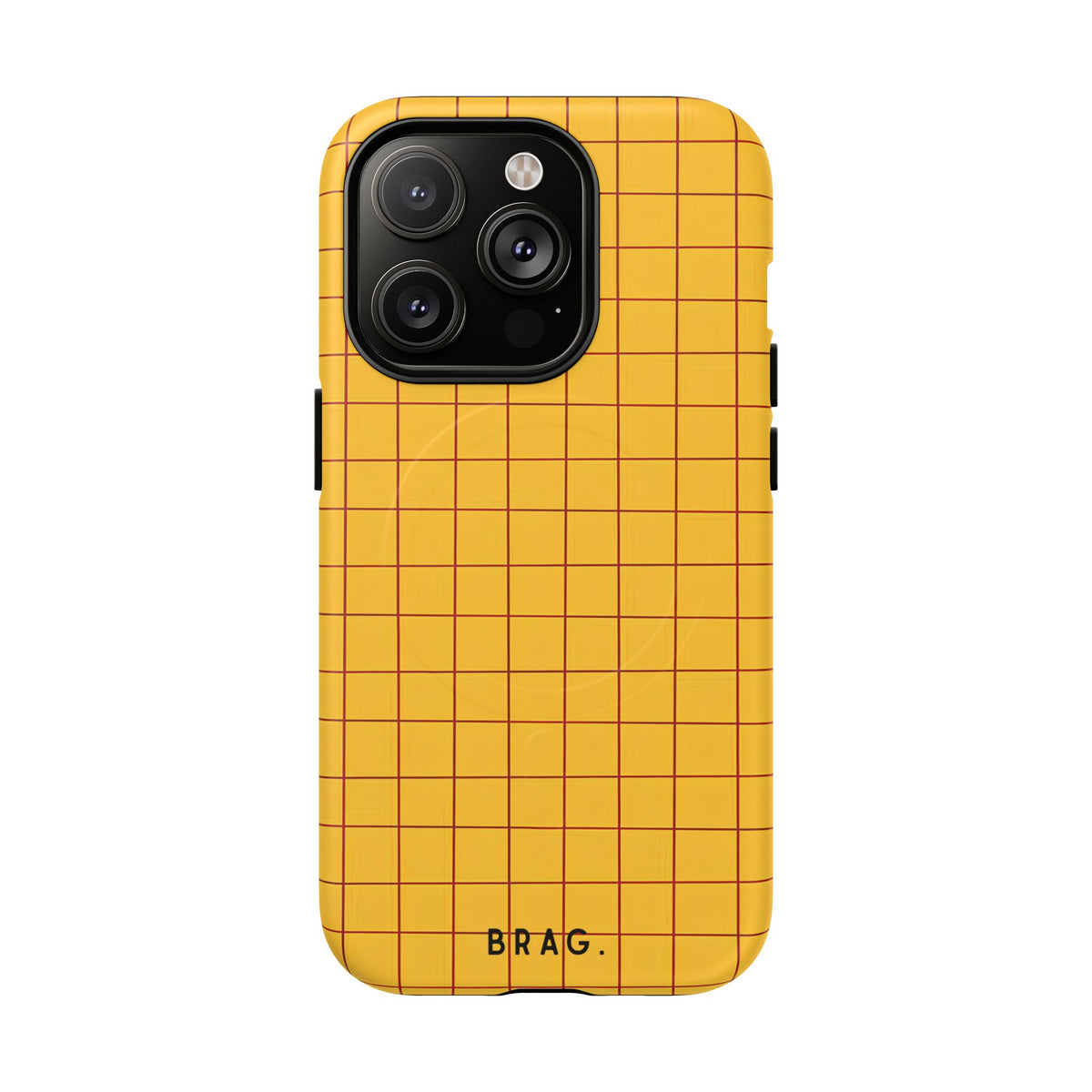 Cheese Grid MagSafe Tough Phone Case — Magnetic Protective Cover
