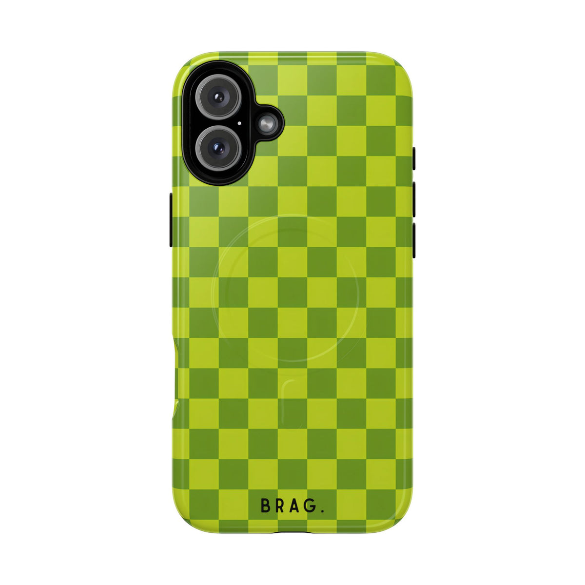 Lime Crush MagSafe Tough Phone Case — Magnetic Protective Cover
