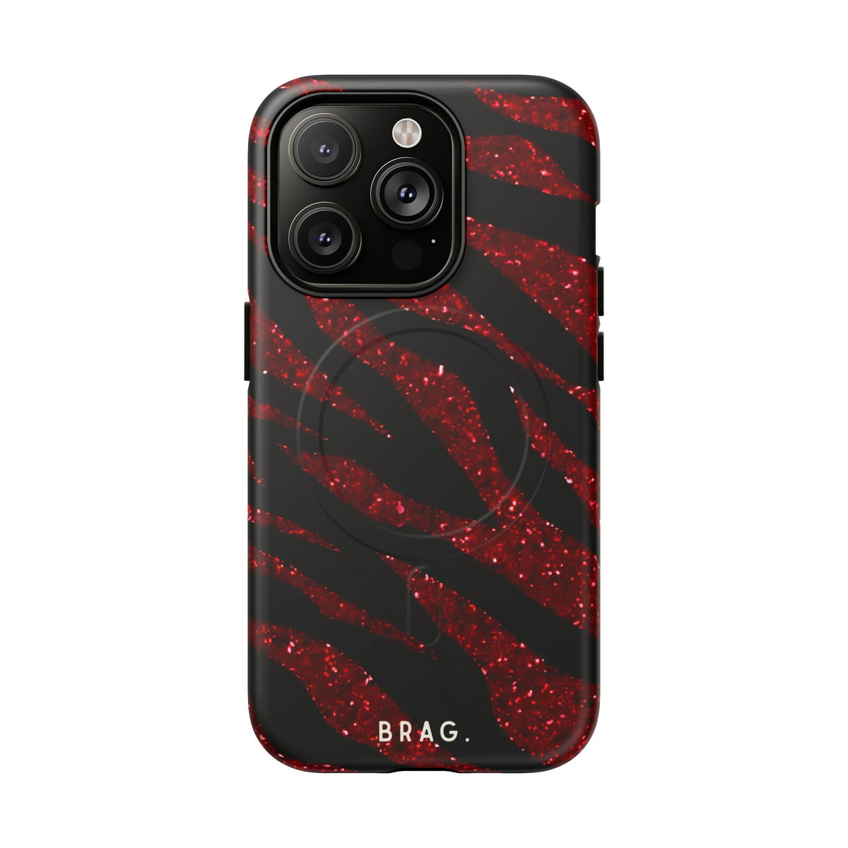 Red Tiger MagSafe Tough Phone Case — Magnetic Protective Cover