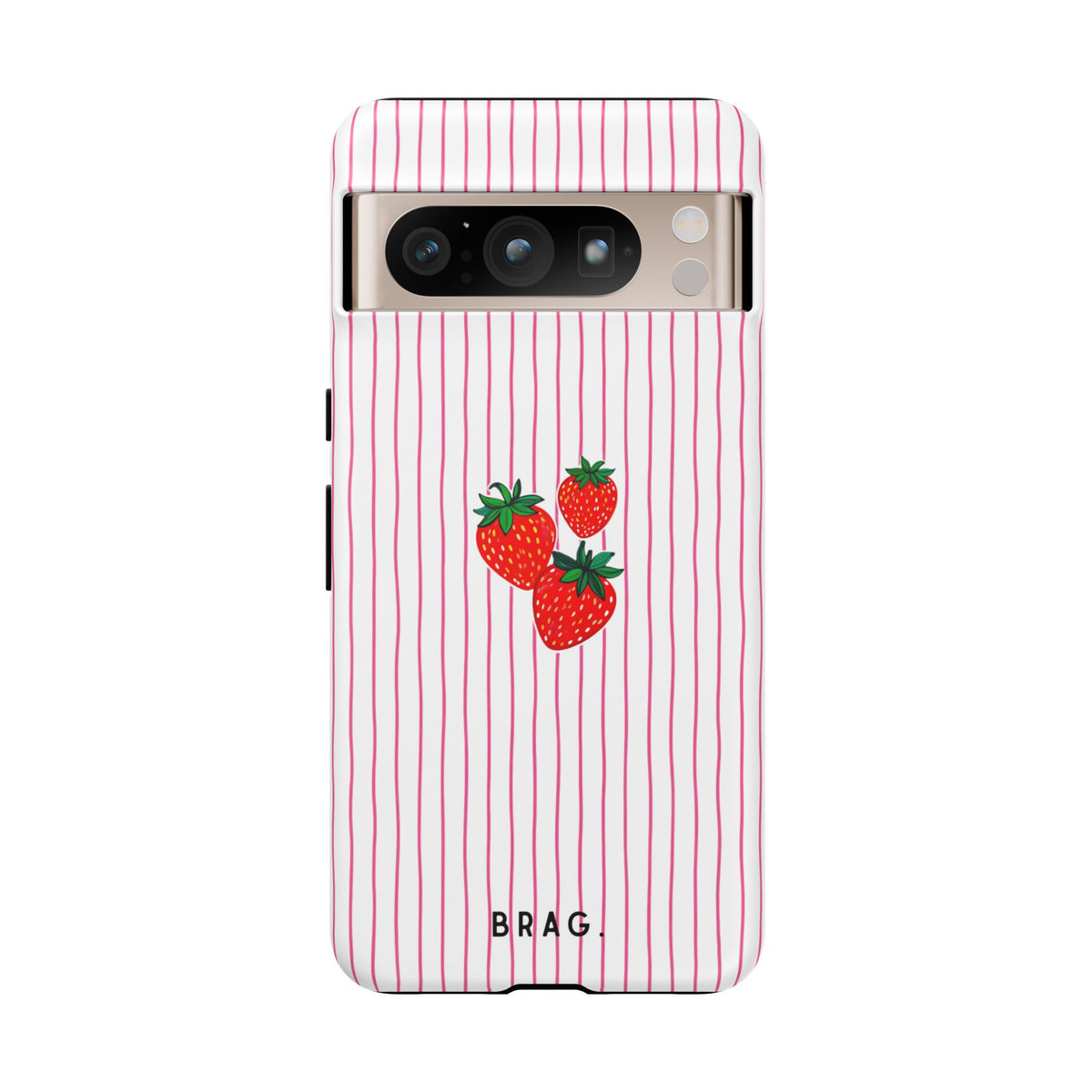 Berry Kiss Tough Phone Case – Shockproof Protective iPhone Cover