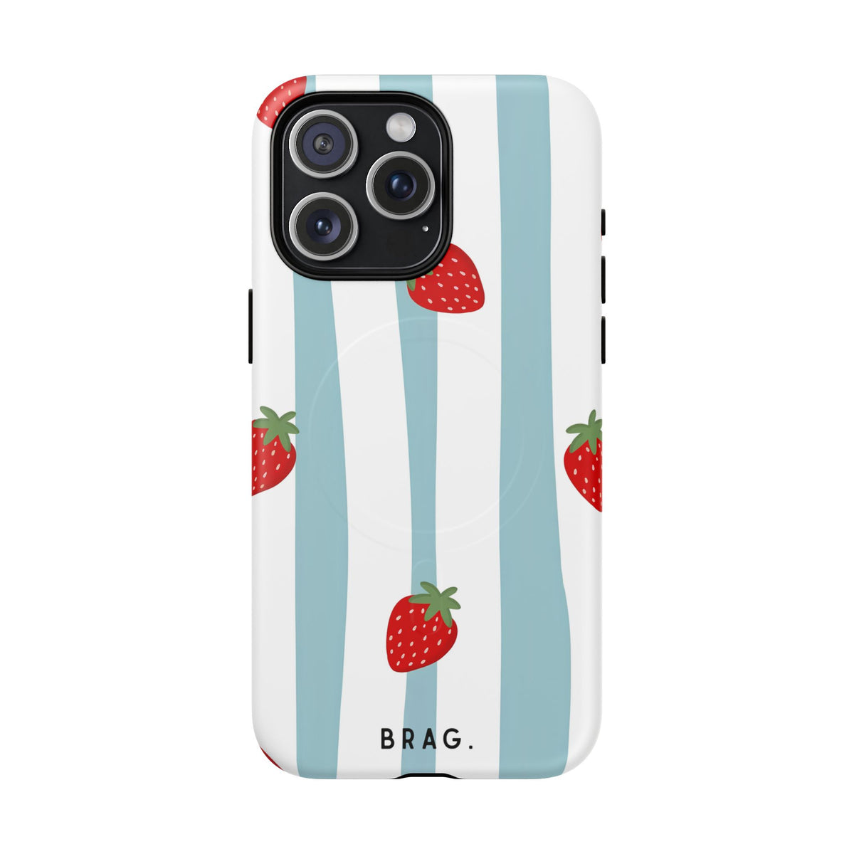 Berry Bloom MagSafe Tough Phone Case — Magnetic Protective Cover