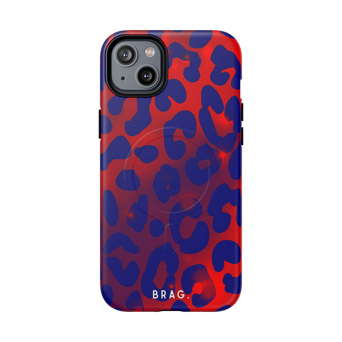 Electric Blue MagSafe Tough Phone Case — Magnetic Protective Cover
