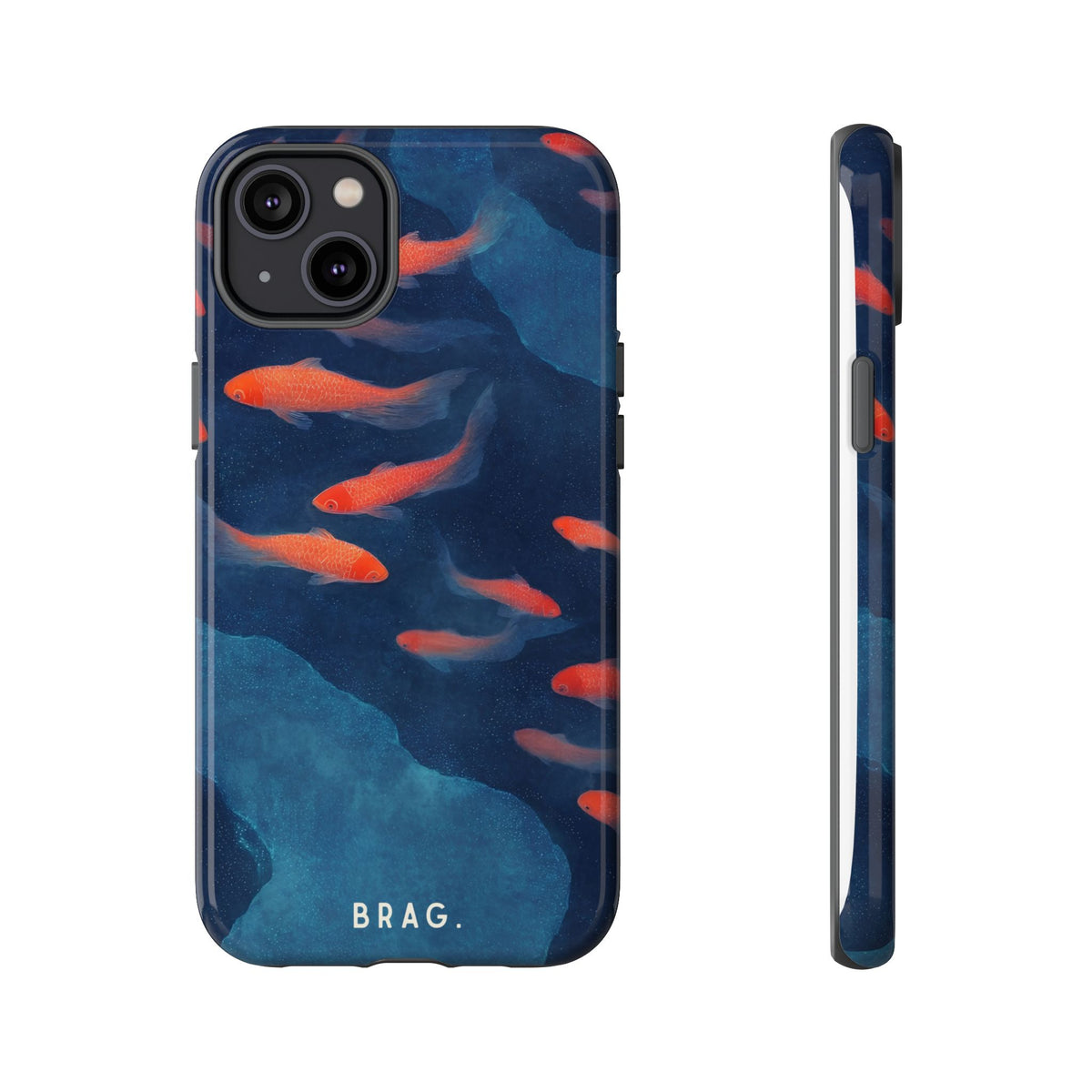 Midnight Swim Tough Phone Case – Shockproof Protective iPhone Cover