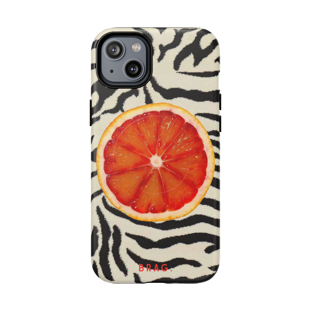 Citrus Safari MagSafe Tough Phone Case — Magnetic Protective Cover