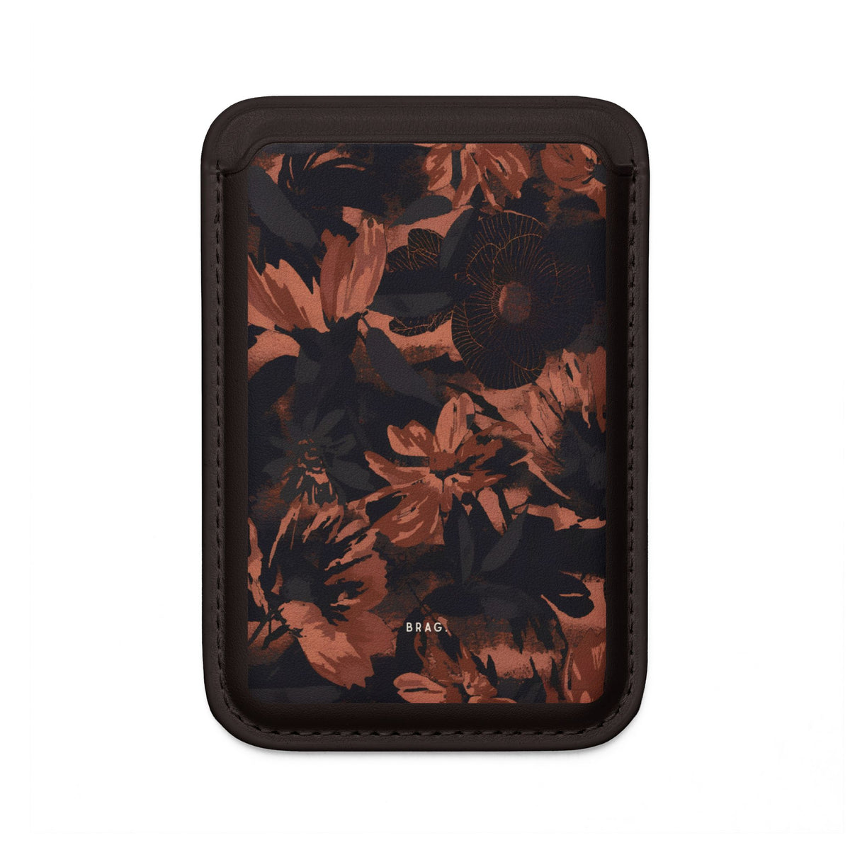 Autumn Garden MagSafe Vegan Wallet — Slim Phone Card Holder