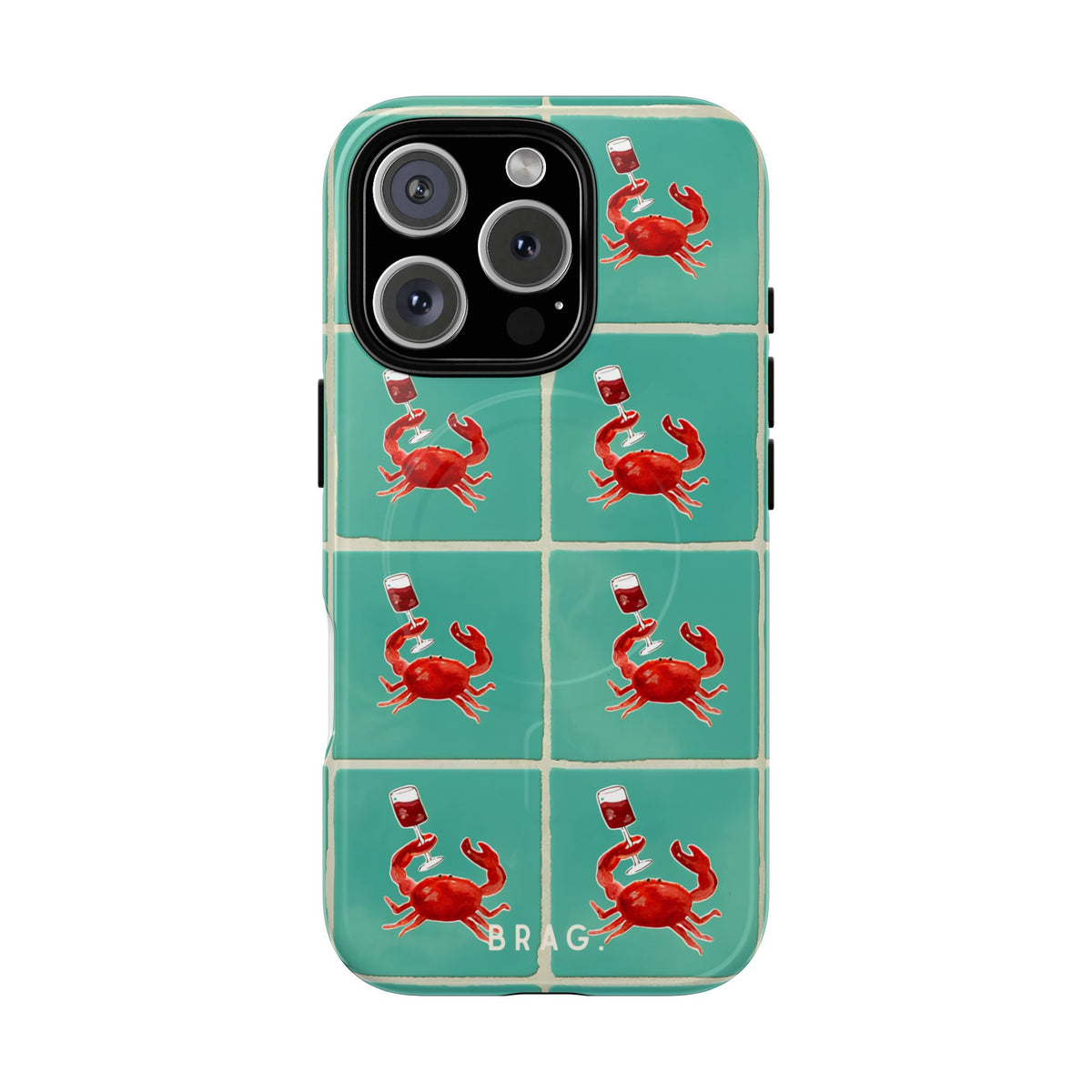 Crab Club MagSafe Tough Phone Case — Magnetic Protective Cover