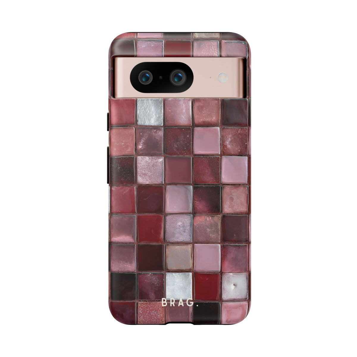 Cherry Tile Tough Phone Case – Shockproof Protective iPhone Cover