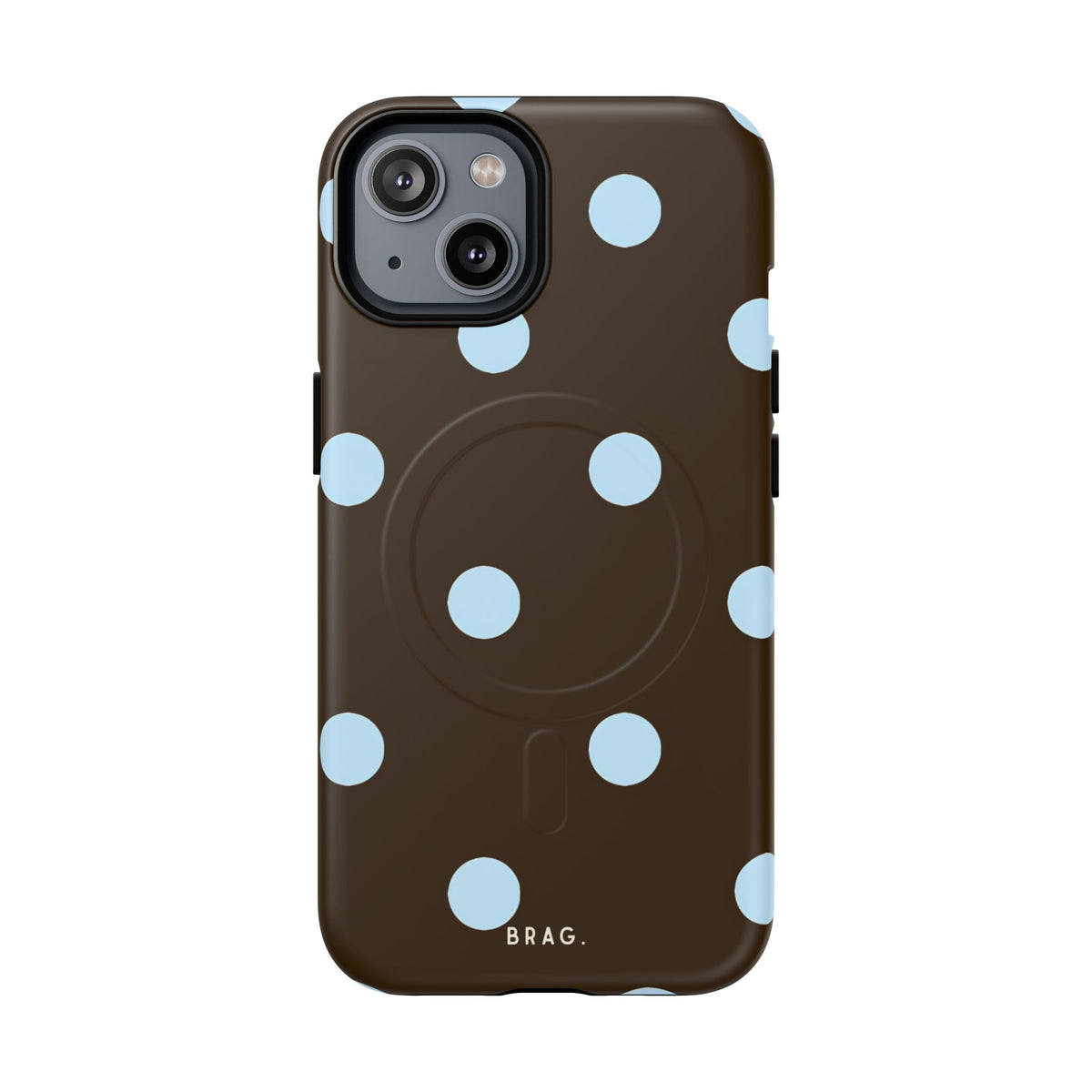 Scattered Dots MagSafe Tough Phone Case — Magnetic Protective Cover