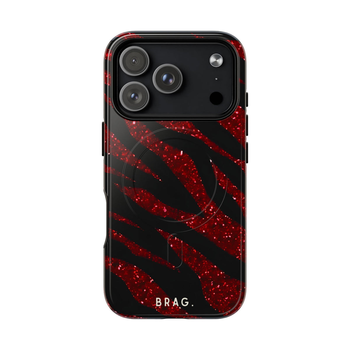 Red Tiger MagSafe Tough Phone Case — Magnetic Protective Cover