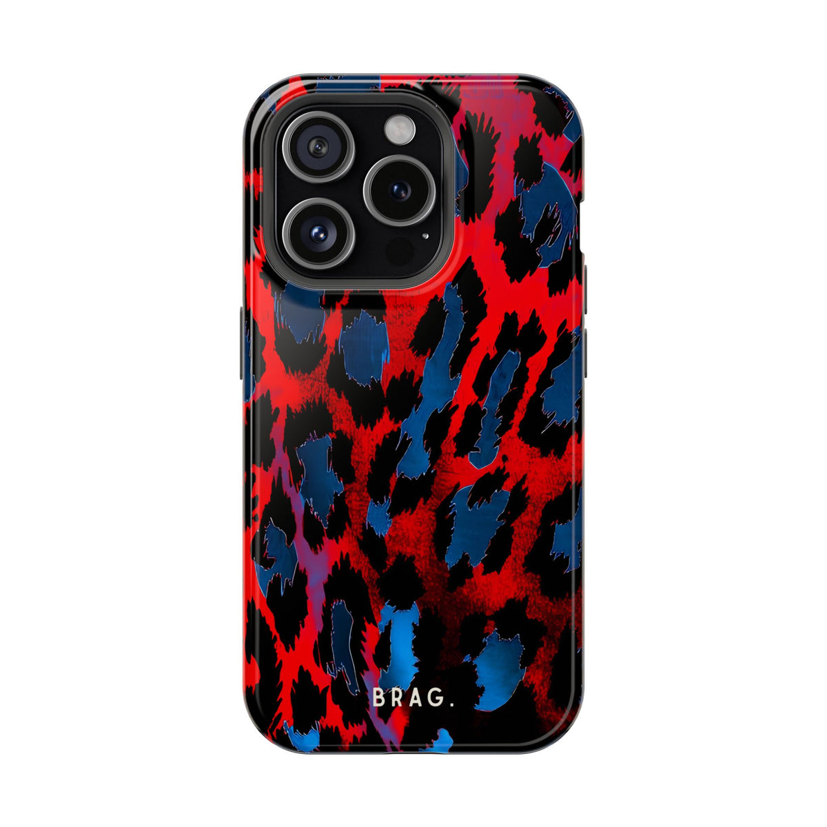 Blue Heat Magnetic Impact-Resistant Phone Case