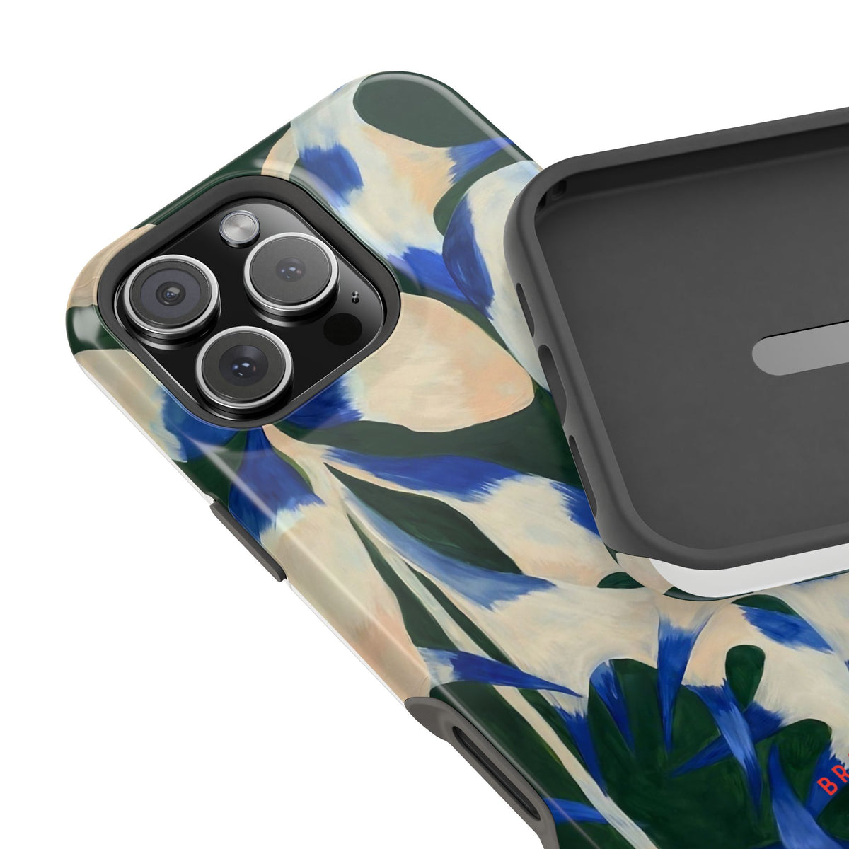 Blue Garden Magnetic Impact-Resistant Phone Case