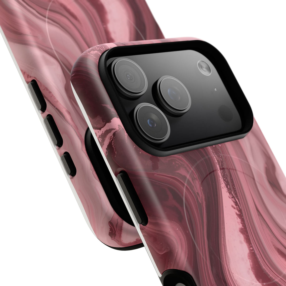 Cherry Smoke MagSafe Tough Phone Case — Magnetic Protective Cover