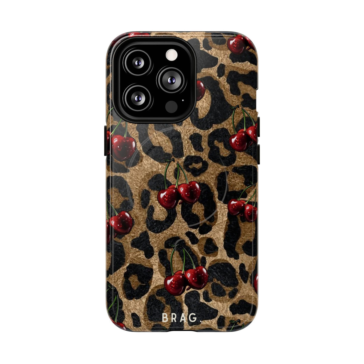 Cherry Hunter MagSafe Tough Phone Case — Magnetic Protective Cover