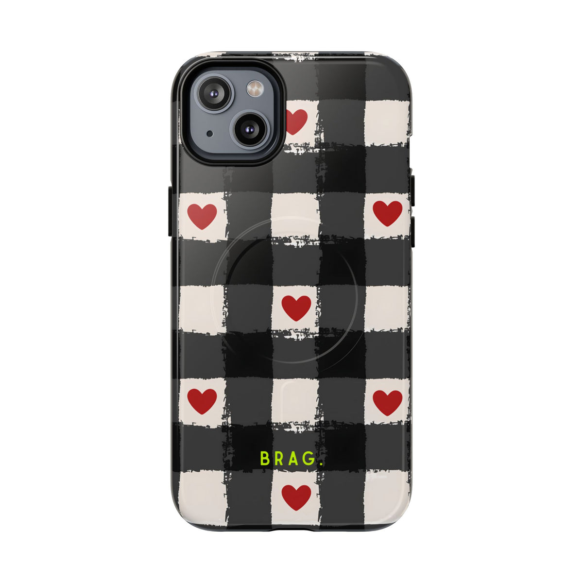 Lucky Heart MagSafe Tough Phone Case — Magnetic Protective Cover